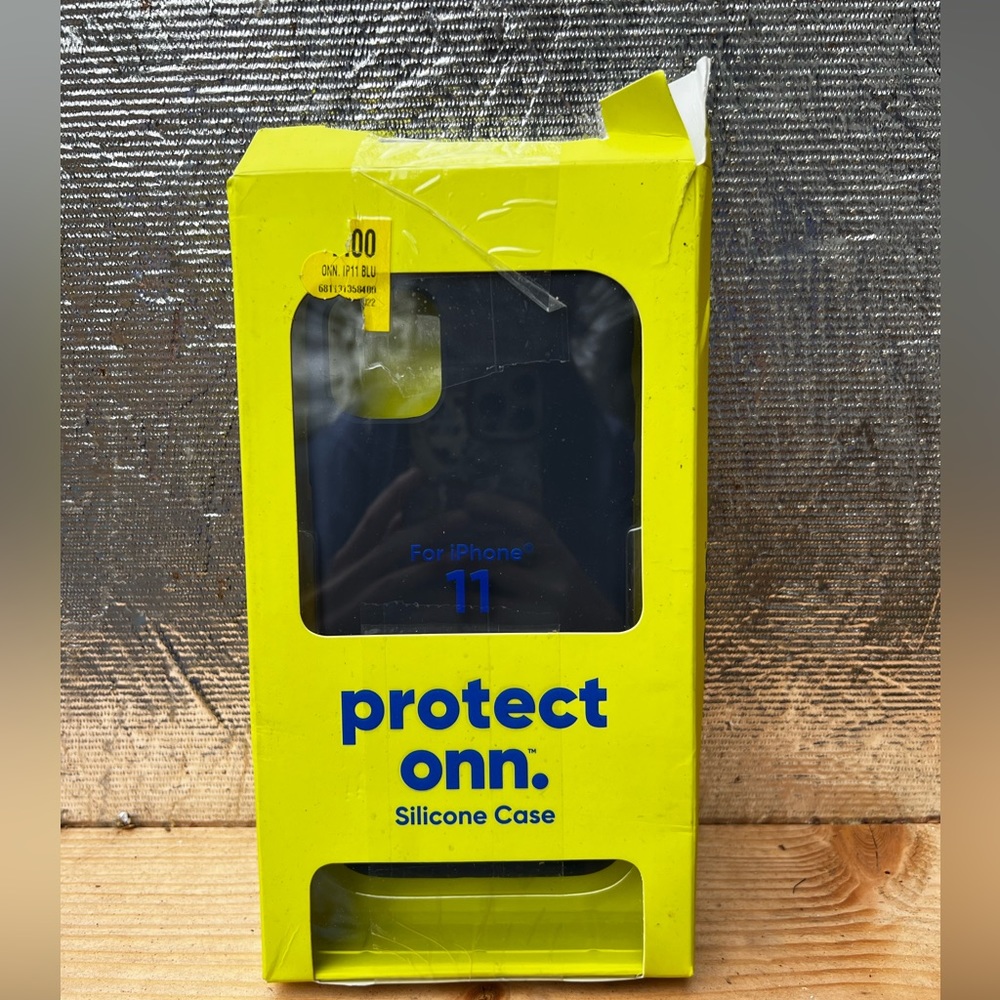 Protect Onn Silicone Case Blue NEW For IPhone 11